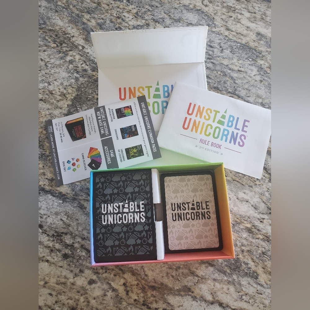 Unstable Unicorns Card Game Set